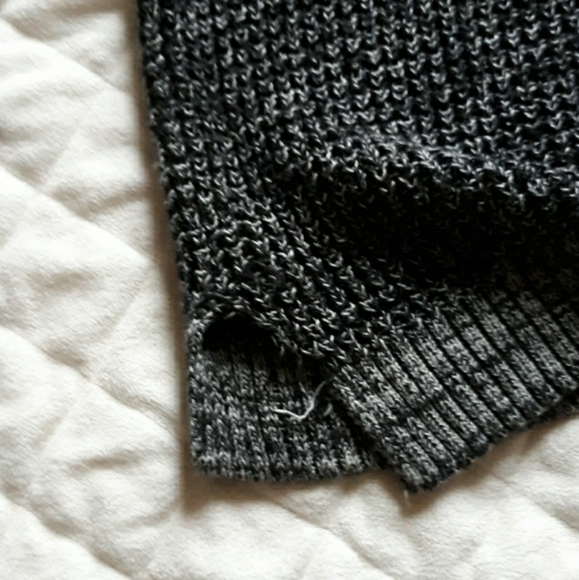 Charcoal Gray Knitted Sweater by ANA - Picture 8 of 8